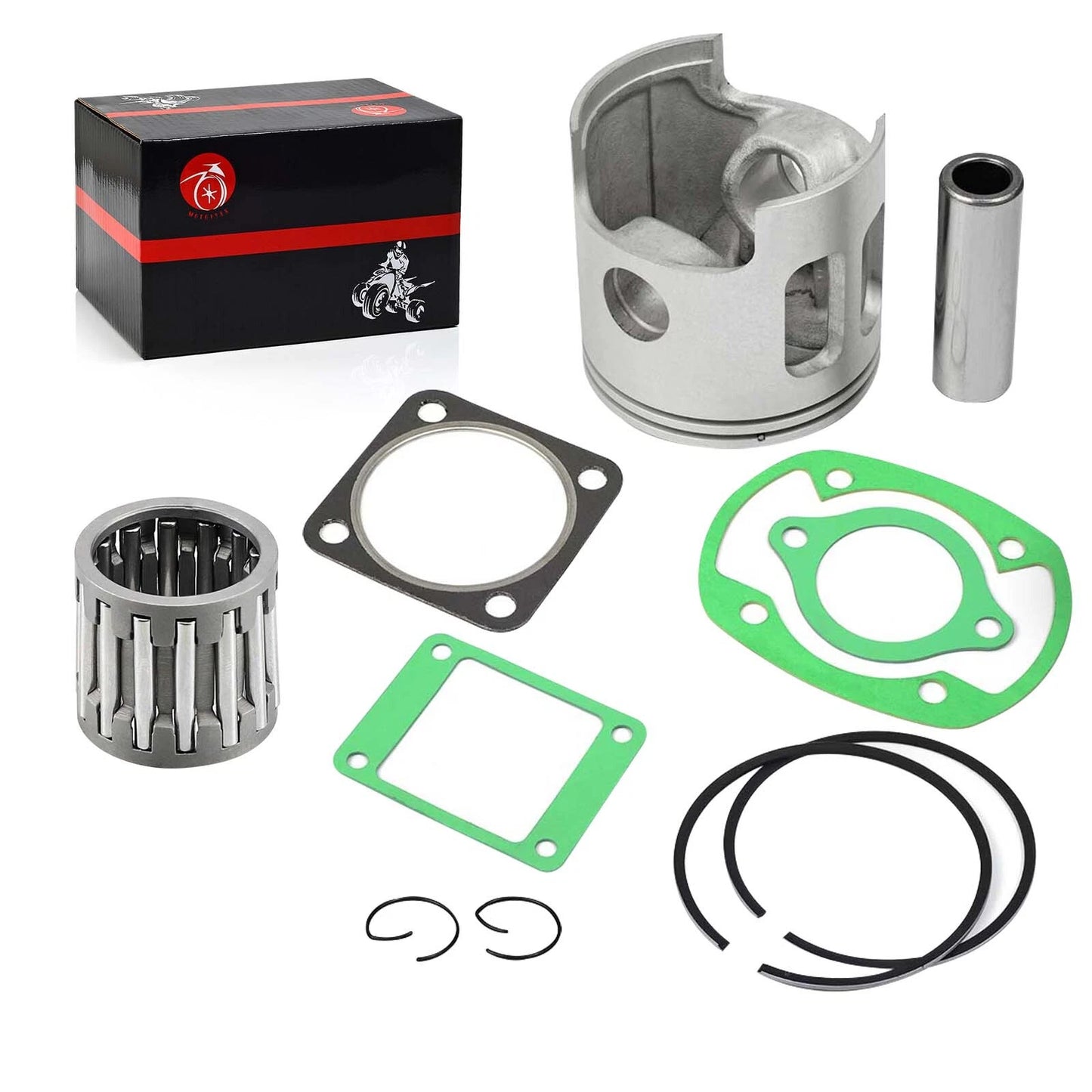 Piston Bearing Gasket Ring for Yamaha G1 2-Cycle Gas Golf Cart 1978-89