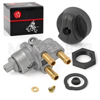 Fuel Valve Petcock 3-Way & Knob Nut for Sea-Doo Challenger 1996-2001 Jet Boat