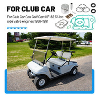 Engine Rebuild Kit for Club Car Gas Golf Cart 86-91 341cc
