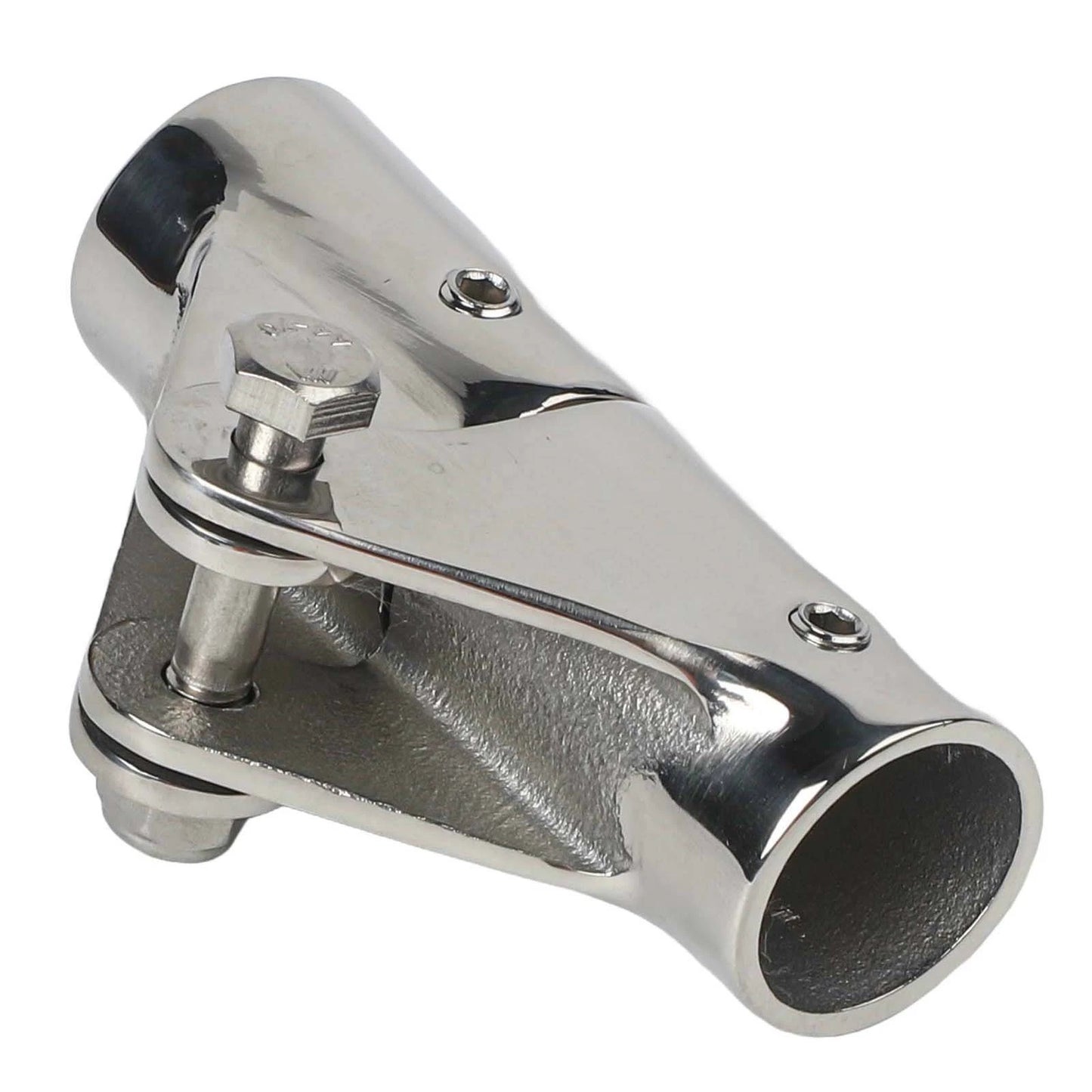 316 Stainless Steel Boat Tube Connector, Polished, Folding Design