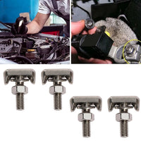 4PCS Marine M6 Battery Terminal Connectors Stainless Steel for Boats