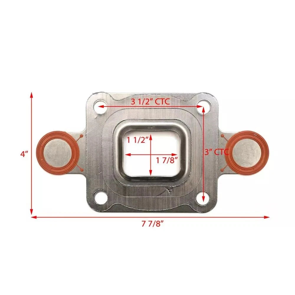 Mercruiser Exhaust Manifold Elbow Riser Gasket for 4.3-6.2L Engines