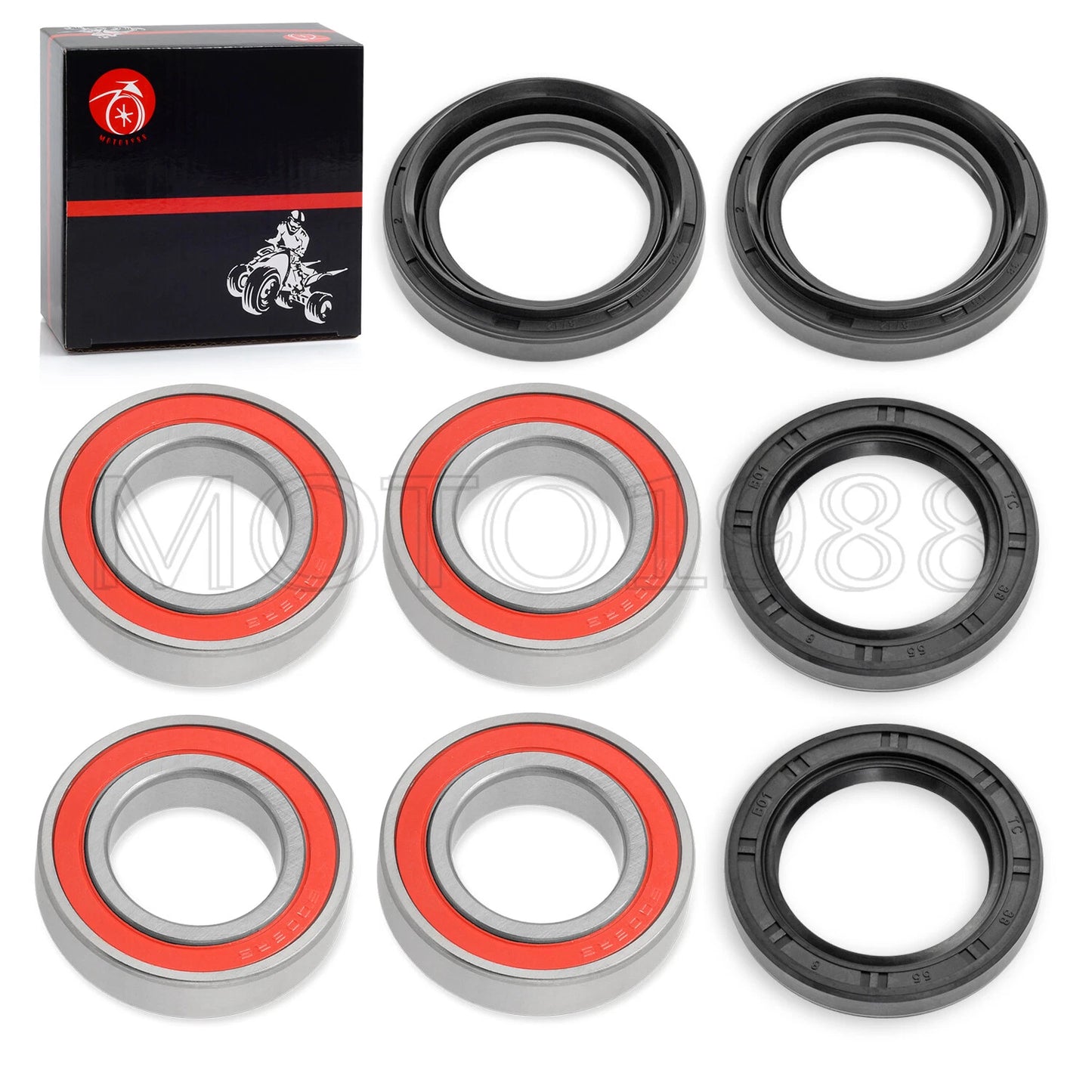 Front Wheel Bearing Seal Kits for Yamaha Rhino 450/660/700 YFM450/YFM660/YFM700