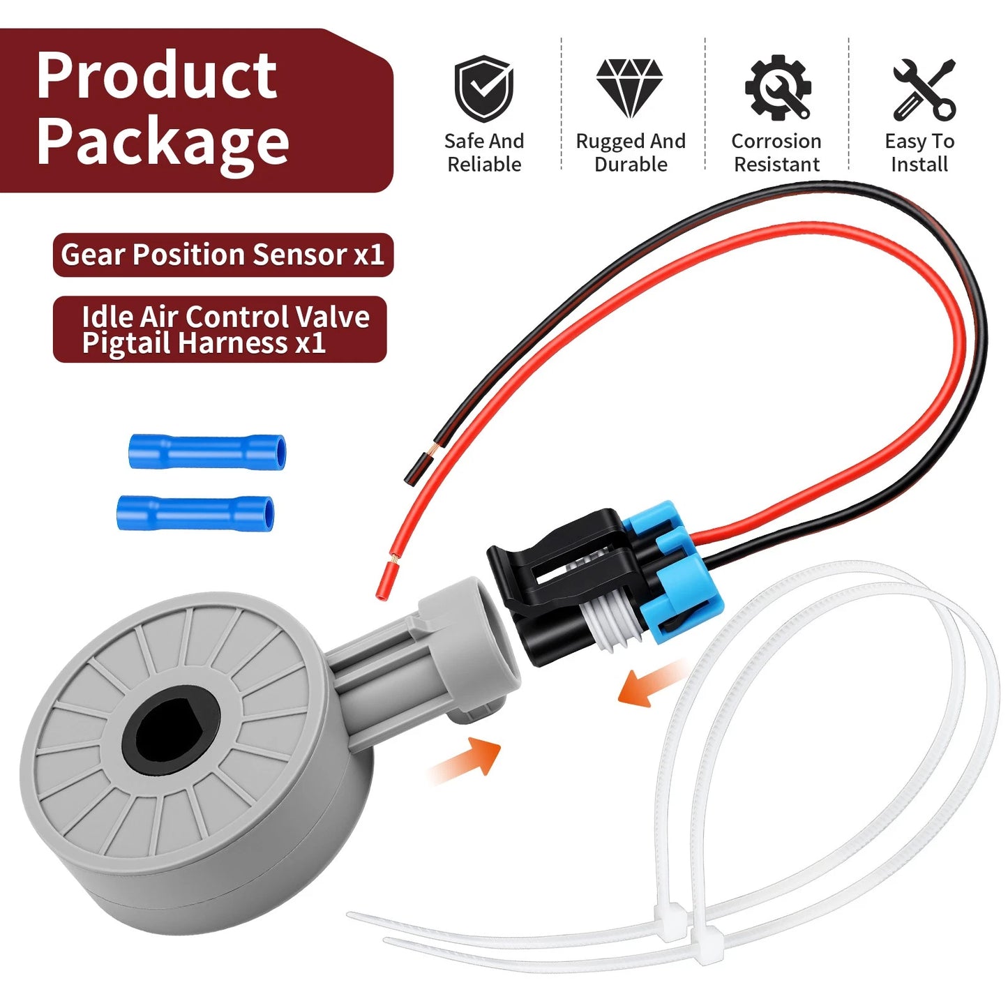 Gear Position Rotary Sensor for Polaris General/Ranger 1000/RZR 900/570