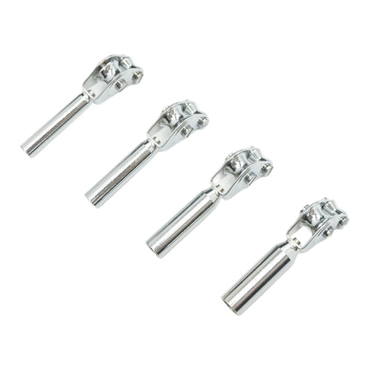 Boat Fishing Rod Guides Stainless Steel Roller for Saltwater Trolling Anglers