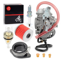 Carburetor & Intake Boot for Kawasaki Bayou 300 KLF300 (1996-2005)