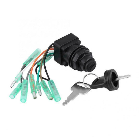 Boat Ignition Key Switch for Suzuki 8-225HP (2-Stroke) 15-140HP (4-Stroke)