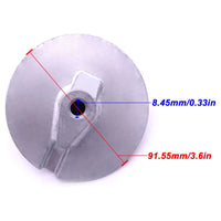 Trim Tab Zinc Anode for Yamaha Outboard 115-200 HP 2/4T