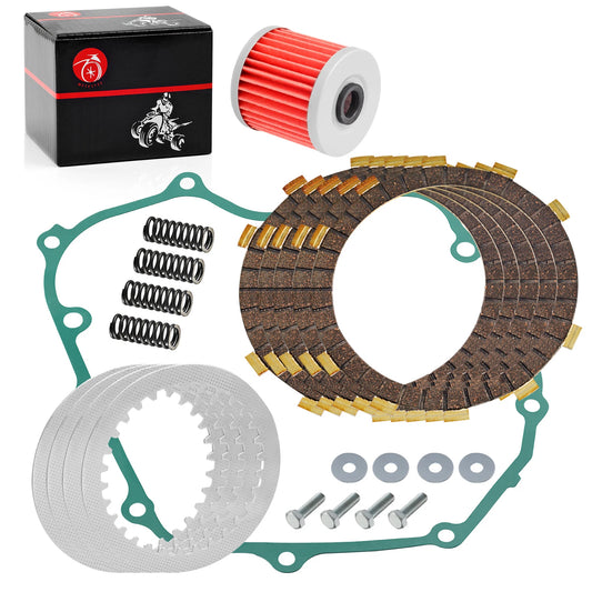 Clutch Springs Kit & Gasket Oil Filter for Kawasaki Ninja 250R EX250 (1986-2007)