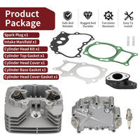 Cylinder Head Assembly w/ Cover Gasket for Honda Sportrax 250 TRX250EX 2003-2008