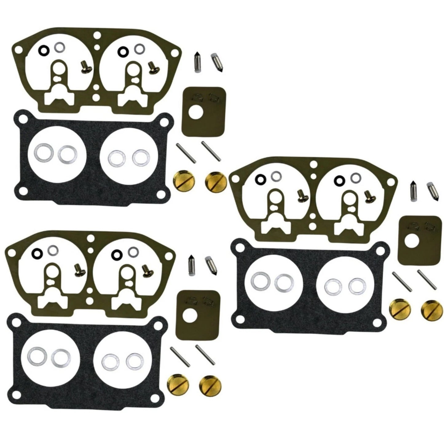 Carburetor Rebuild Kit 115/130HP for Yamaha Outboard V-4 (1986-1995)