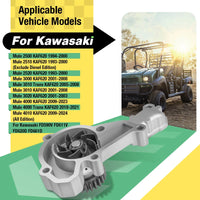 Water Pump & Gaskets for Kawasaki Mule 3000/3010/4000 (01-24)