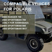 Air Breather Mach Cover Reed Valve Gasket Kit for Polaris Sportsman 700/800 (2005)