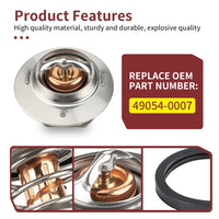 Thermostat w/ O-Ring for Kawasaki Mule PRO-FX/PROFX KAF820 2016-2023