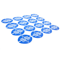 E85 Only Decal Round Sticker for Gas/Diesel Fuel Warning Label