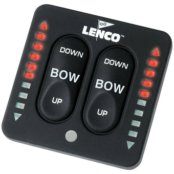 compare product Lenco Trim Tab Switch Kit with LED Indicator for Various Models