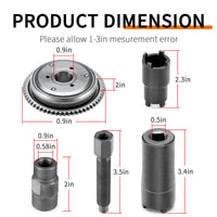 Flywheel Puller Starter Clutch Kit for GY6 Scooter 125/150cc 152QMI/157QMJ