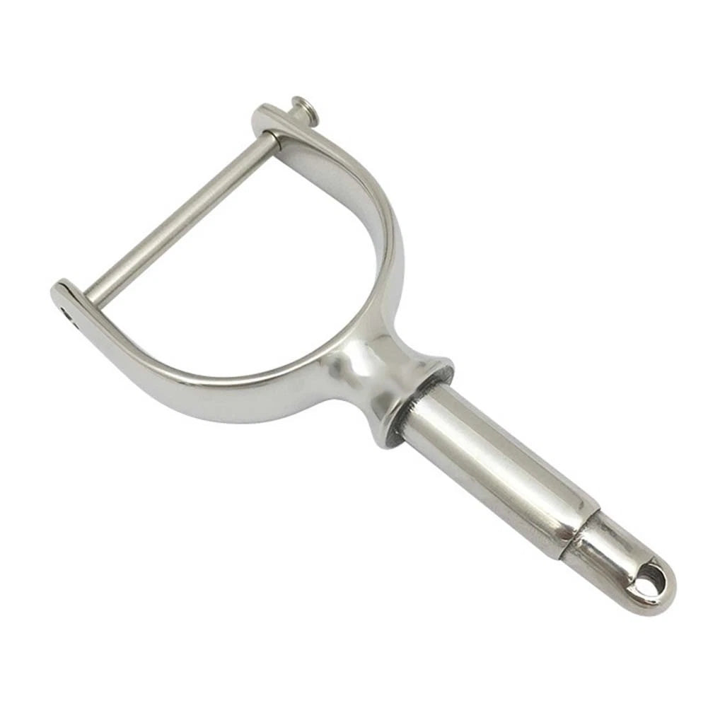 316 Stainless Steel Oarlock Sockets for 12" Paddle, Compatible with Boats