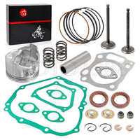 Engine Top End Kit +0.5mm Piston Valve Gasket Seal for YAMAHA G16/G20