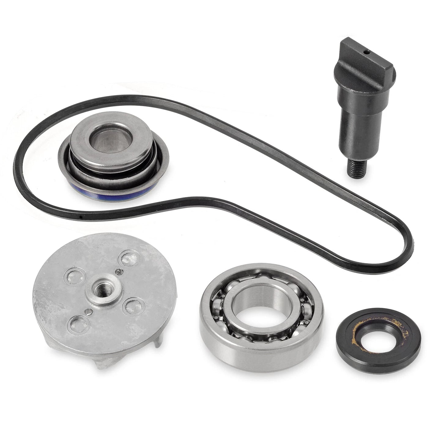 Water Pump Impeller with Shaft Gasket for Polaris Ranger 500/570 XP Crew