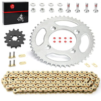 Drive Chain X-Ring & Sprockets Bolt Kit for Honda XR80R/CRF80F 110 Link