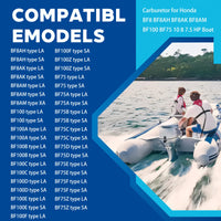 Carburetor for Honda Outboard BF100/BF75 7.5/10HP