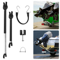 Boat Transom Saver Adjustable Motor Support for Trailers 23-35"