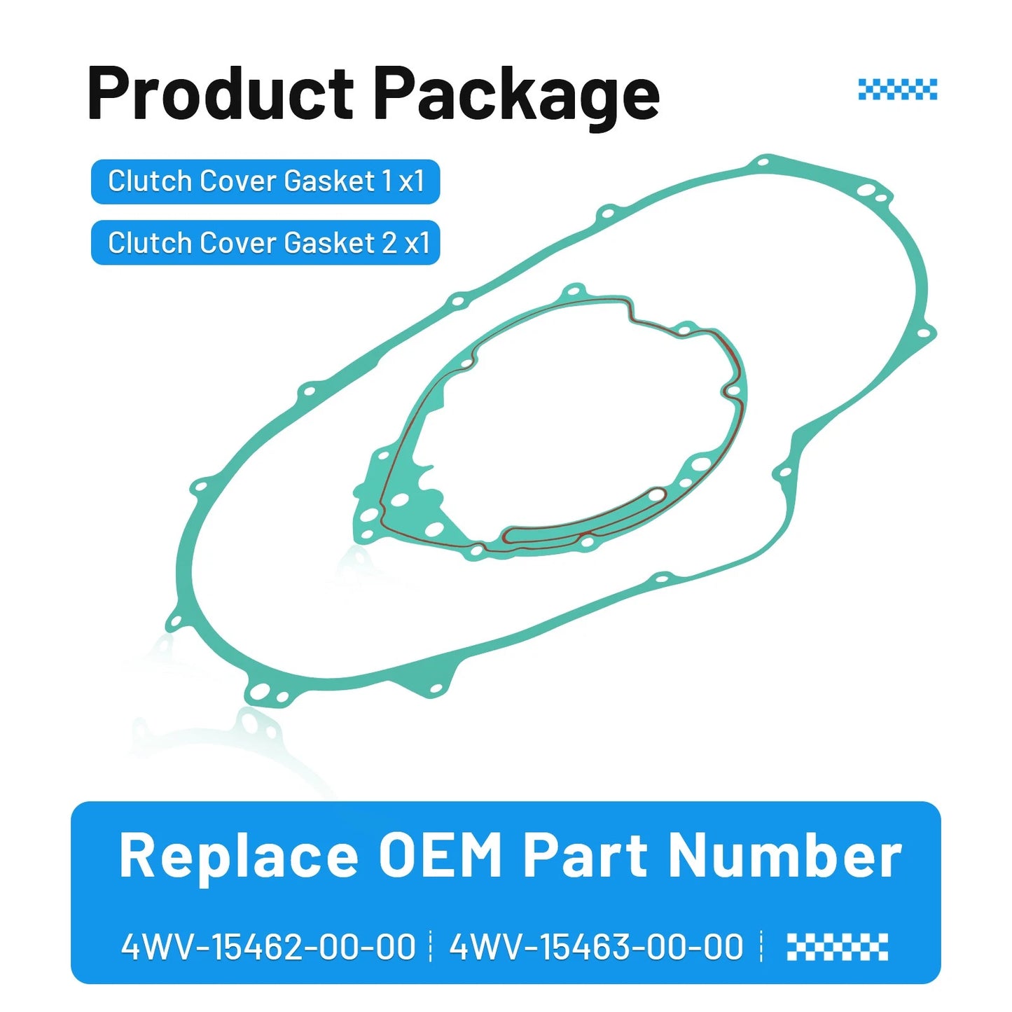 Clutch & Wet Clutch Gasket for Yamaha Grizzly 600 YFM600F (1998-2001)