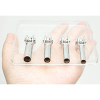 Boat Fishing Rod Guides Stainless Steel Roller for Saltwater Trolling Anglers