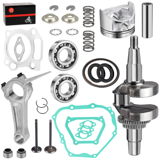 Crankshaft Connecting Rod Piston W Valve for YAMAHA Golf Cart G11/G16/G20