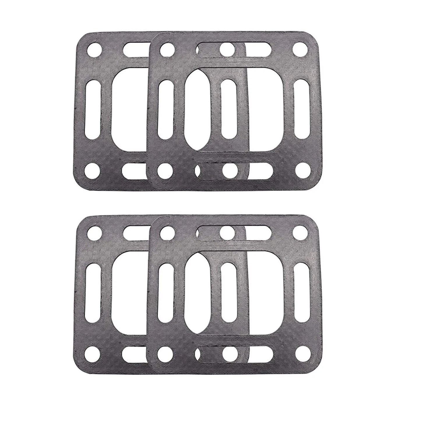 4-Pack Manifold Riser Elbow Gaskets for Mercruiser 4.3/5.0/5.7/454/502