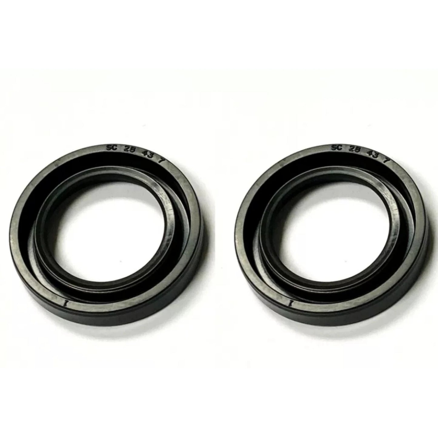 Water Pump Oil Seals for Yamaha 115-300HP 1984-Up Replaces 93101-28M16-00 x2