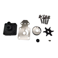 Water Pump Impeller Kit for Yamaha 9.9/15HP Outboard 63V Series
