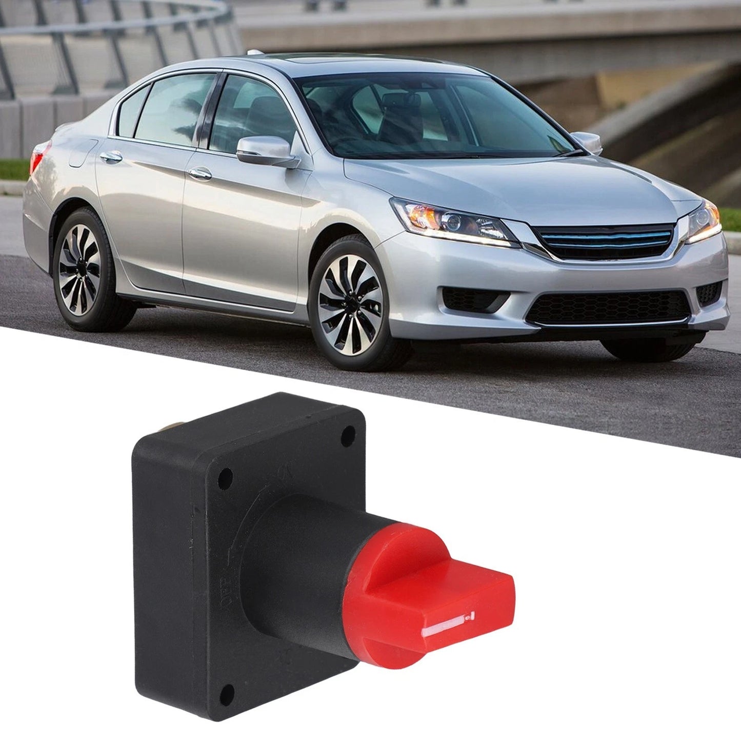 Waterproof Mini Battery Cut Off Switch 12V for Boats/Yachts/RVs