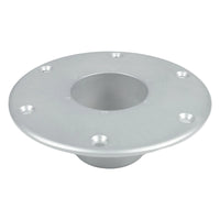 Round Flush Mount Table Leg Base Aluminum for RV/Boat Trailers