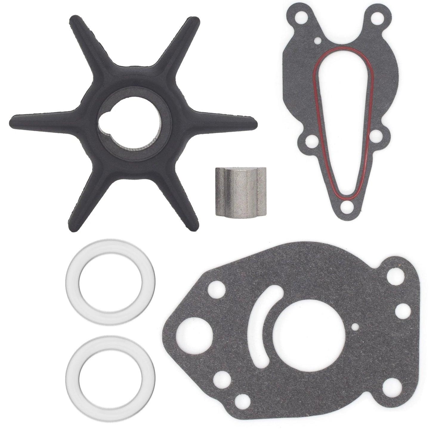 Outboard Water Pump Impeller Kit for Mercury 6-15HP (47-42038)