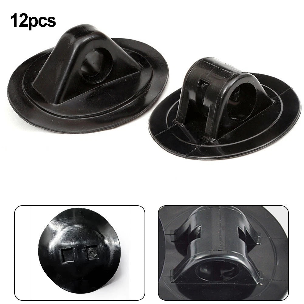 Inflatable Boat Motor Bracket Buckle Set of 12 for All Brands