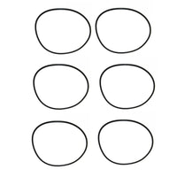 Cylinder Head O-Ring for Johnson/Evinrude 75-200HP 6Pcs