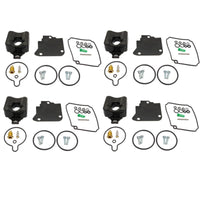 4Pcs Carburetor Rebuild Kit for Yamaha 75-100HP 4-Stroke (67F Series)