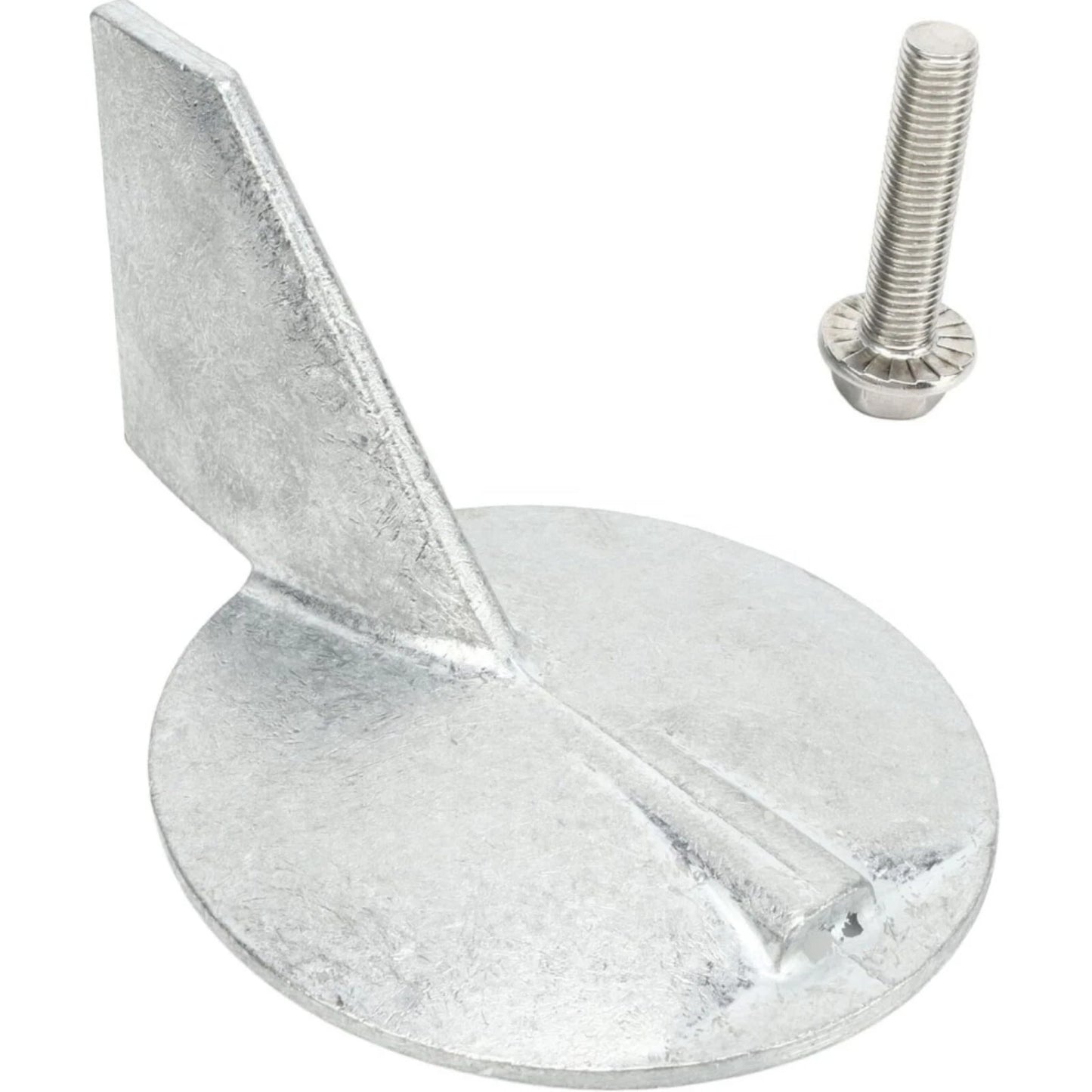 Zinc Trim Tab Anode for Yamaha Outboards Counter Rotation