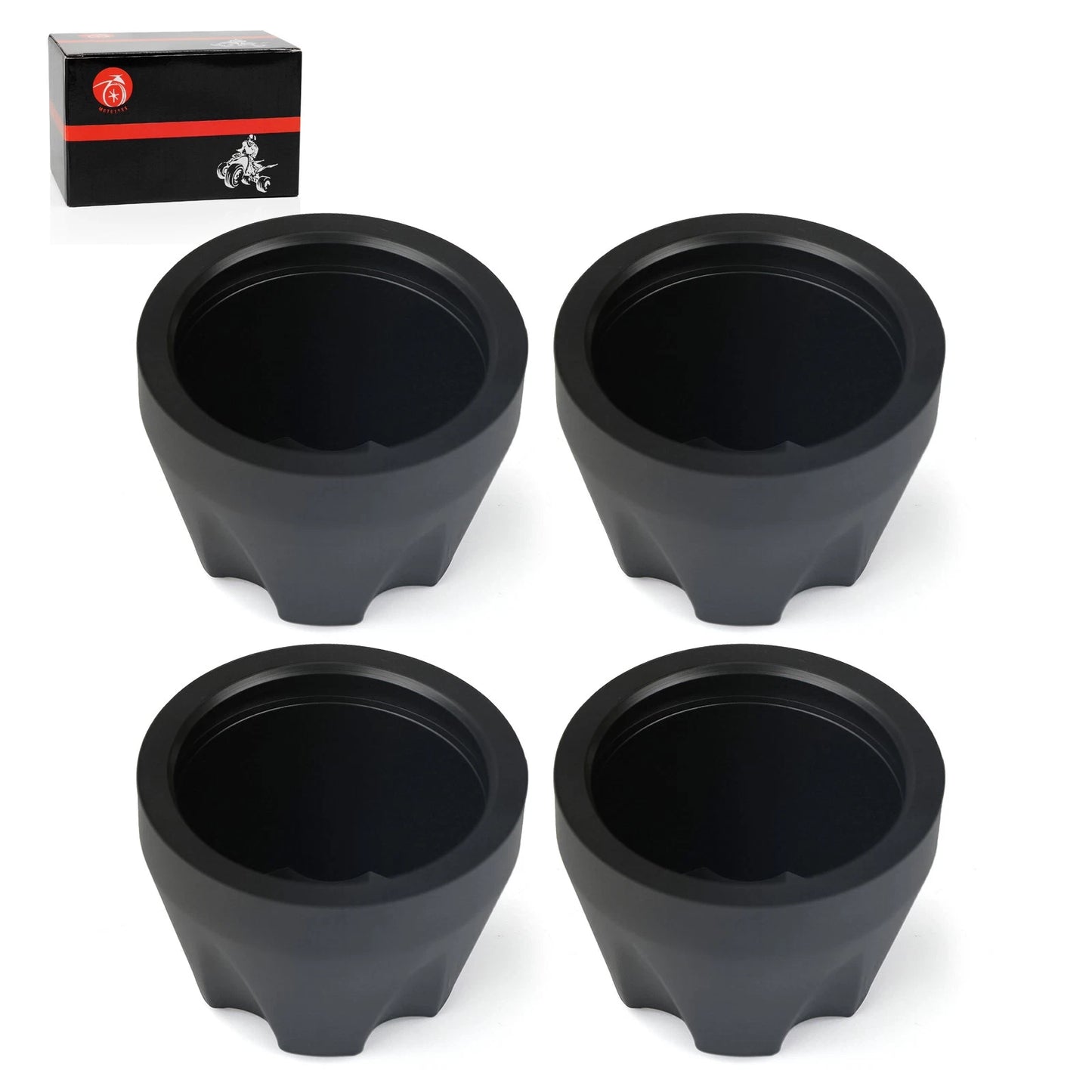 4Pcs Front & Rear Wheel Cap for Yamaha Badger 80 YFM80 1985-1988