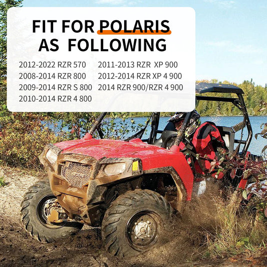 Hood Latch Toggle & Grommet Kit for Polaris RZR 570/800/S 800/4 800