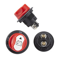 24V Battery Disconnect Switch 100A for Boats/RVs/ATVs/Vehicle Power Control