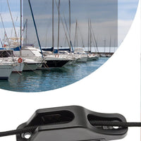 Reinforced Nylon Marine Rope Clamp for Boat/Kayak Fishing Rigging Gear