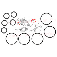 5pcs SUZUKI Oil Change O-Ring Master Seal Kit for DF140/DF115/DF70/DF50