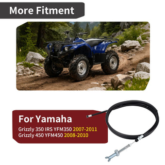 compare product Rear Hand Park Brake Cable for Yamaha Grizzly 350/450 (2007-2014)