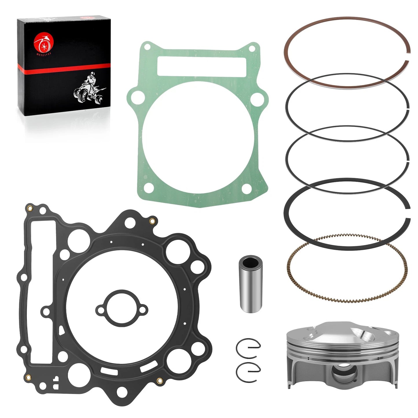 100mm Forged Piston Gasket Top End Kit for Yamaha Rhino 660 (2004-2007)