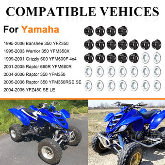 compare product Wheel Lug Nuts Washers Kit for Yamaha Banshee 350