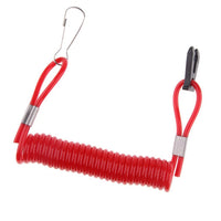 3pcs Marine Boat Outboard Stop Safety Kill Switch Tether for Suzuki 10cm