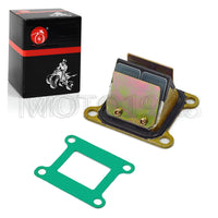 Carburetor Intake Manifold Boot w/ Reed Valve for KAWASAKI KX60 (1990-2003)